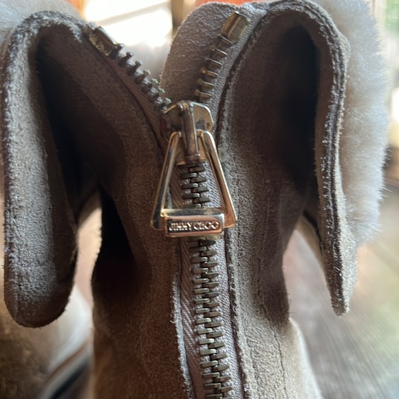 Jimmy Choo shearling and suede boots, 38 - Picture 7 of 8